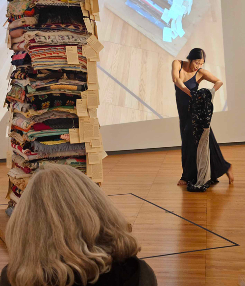 Storywork: Impression | A Performance by Irene Hsiao with Matt Harsh. Photo by Rachel Storm.